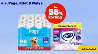 Bol.com o.a. Page, Edet & Nalys aanbieding
