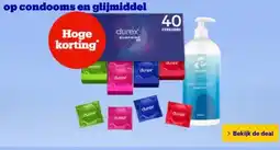 Bol.com op condooms en glijmiddel aanbieding