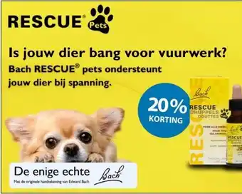 De Rode Pilaren Bach Rescue Druppels aanbieding