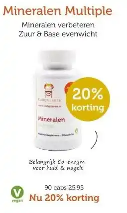 De Rode Pilaren Mineralen Multiple aanbieding