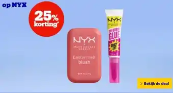 Bol.com op NYX aanbieding