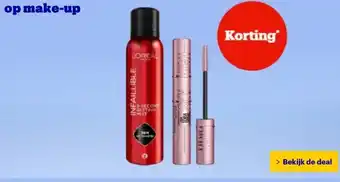 Bol.com op make-up aanbieding