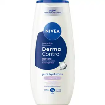 Albert Heijn NIVEA Douchegel derma control restore aanbieding