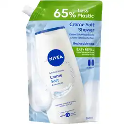 Albert Heijn NIVEA Creme soft shower refill aanbieding