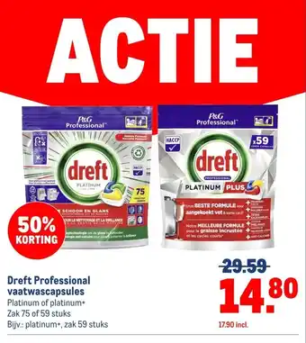 Makro Dreft Professional aanbieding