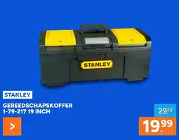 BOUWMAAT Stanley Gereedschapskoffer aanbieding