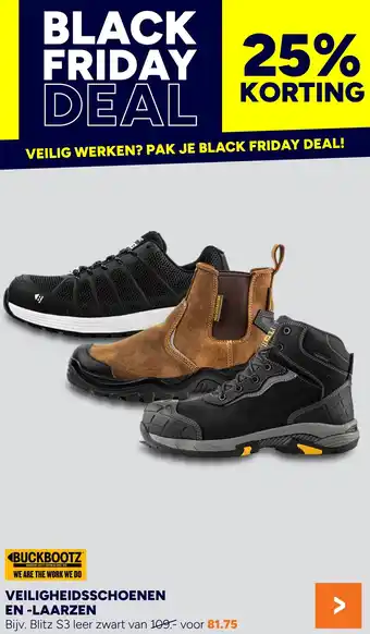 BOUWMAAT Buckbootz Veiligheidsschoenen en laarzen aanbieding