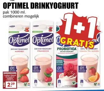 De Boerenschuur Optimel drinkyoghurt aanbieding