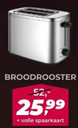 De Boerenschuur Broodrooster aanbieding