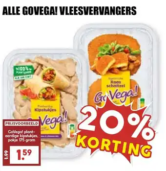 De Boerenschuur Alle govega! vleesvervangers aanbieding