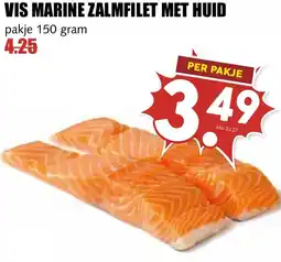 De Boerenschuur Vis marine zalmfilet met huid aanbieding