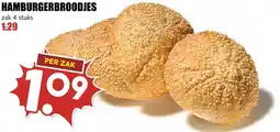 De Boerenschuur Hamburgerbroodjes aanbieding