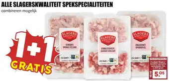 De Boerenschuur Alle slagerskwaliteit spekspecialiteiten aanbieding