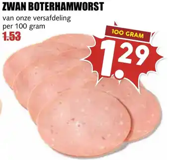De Boerenschuur Zwan boterhamworst aanbieding