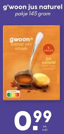 De Boerenschuur G'woon jus naturel aanbieding