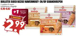 De Boerenschuur Bolletje goed bezig! havermout en/of granenrepen aanbieding