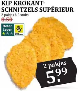 De Boerenschuur Kip krokant schnitzel supérieur aanbieding