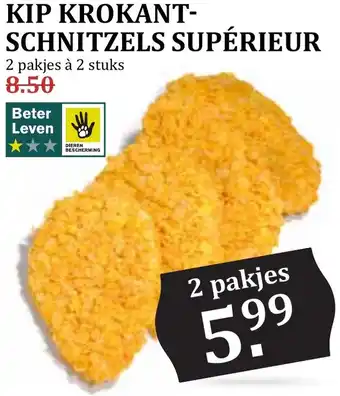 De Boerenschuur Kip krokant schnitzel supérieur aanbieding