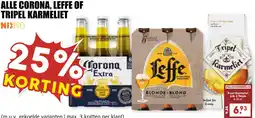 De Boerenschuur Alle corona, leffe of tripel karmeliet aanbieding