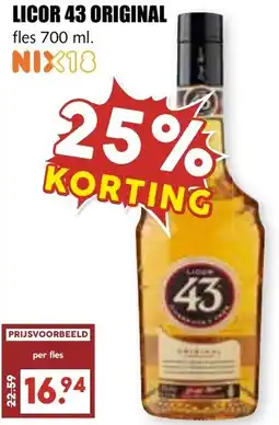 De Boerenschuur Licor 43 original aanbieding