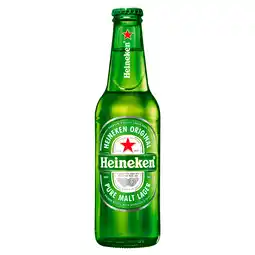 PLUS Heineken Premium pilsener bier fles aanbieding