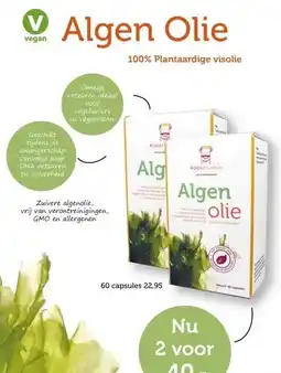 De Rode Pilaren Algen Olie aanbieding