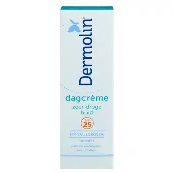Kruidvat Dermolin Zeer Droge Huid Dagcrème aanbieding