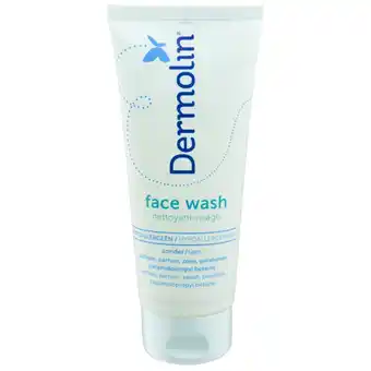 Kruidvat Dermolin Facewash aanbieding