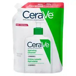 Kruidvat CeraVe Hydraterende Reinigingscrème Navulling aanbieding