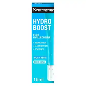 Kruidvat Neutrogena Hydro Boost Oogcrème aanbieding