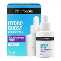 Kruidvat Neutrogena Hydro Boost 10% Niacinamide Serum aanbieding