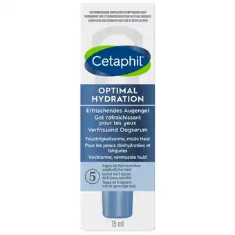 Kruidvat Cetaphil Optimal Hydration Verfrissend Oogserum aanbieding