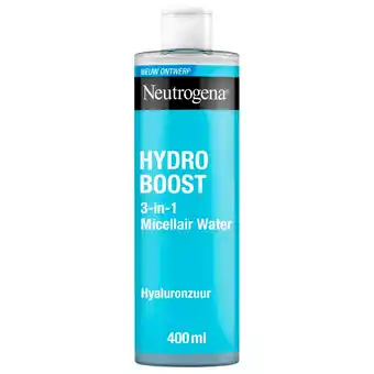 Kruidvat Neutrogena Hydro Boost 3-in-1 Micellair Water aanbieding