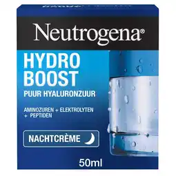 Kruidvat Neutrogena Hydro Boost Nachtcrème aanbieding