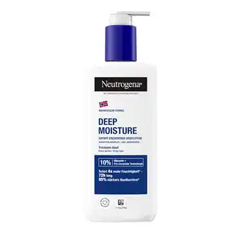 Kruidvat Neutrogena Deep Moisture Bodylotion aanbieding