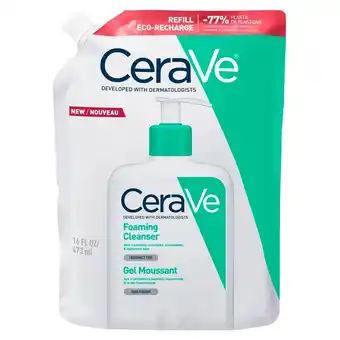 Kruidvat CeraVe Schuimende Reinigingsgel Navulling aanbieding