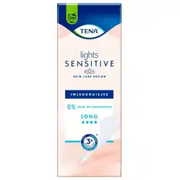 Kruidvat Tena Lights Sensitive Long Inlegkruisjes aanbieding