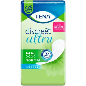Kruidvat Tena Discreet Ultra Normal Dunne Verbanden aanbieding