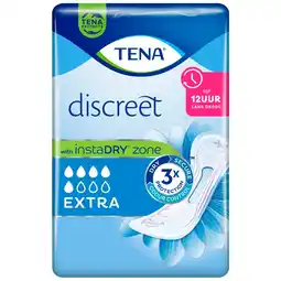 Kruidvat Tena Lady Discreet Extra Incontinentieverband aanbieding