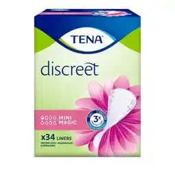 Kruidvat Tena Lady Discreet Mini Magic Inlegkruisjes aanbieding
