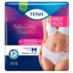 Kruidvat Tena Silhouette Plus Low Waist Incontinentiebroekjes aanbieding