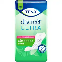 Kruidvat Tena Lady Discreet Ultra Mini Verbanden aanbieding