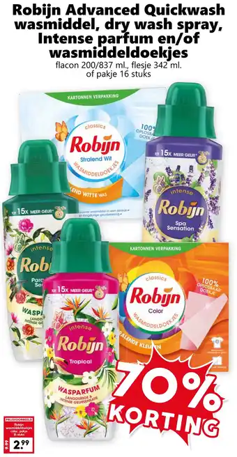 Coop Robijn diversen aanbieding