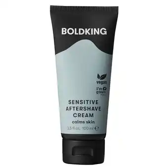 Kruidvat Boldking Sensitive Aftershave Cream aanbieding