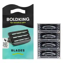 Kruidvat Boldking Sensitive Scheermesjes aanbieding