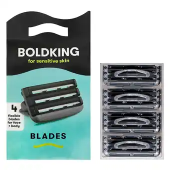 Kruidvat Boldking Sensitive Scheermesjes aanbieding