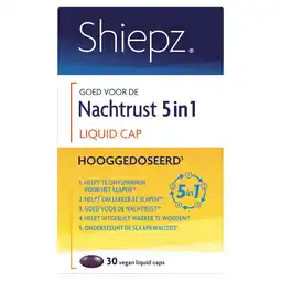 Kruidvat Shiepz Nachtrust 3 in 1 Hooggedoseerd Liquid Capsules aanbieding