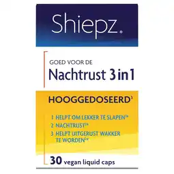 Kruidvat Shiepz Nachtrust 3 in 1 Hooggedoseerd Liquid Capsules aanbieding