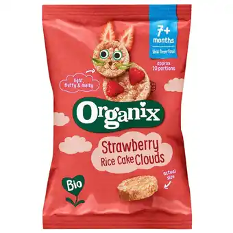 Kruidvat Organix Bio 7M+ Strawberry Rice Cake Clouds aanbieding