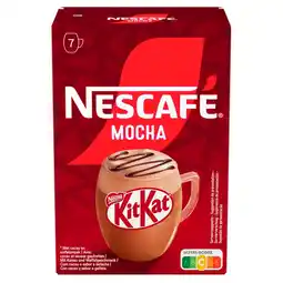 Kruidvat Nescafé Mocha Nestlé Kitkat Oploskoffie aanbieding